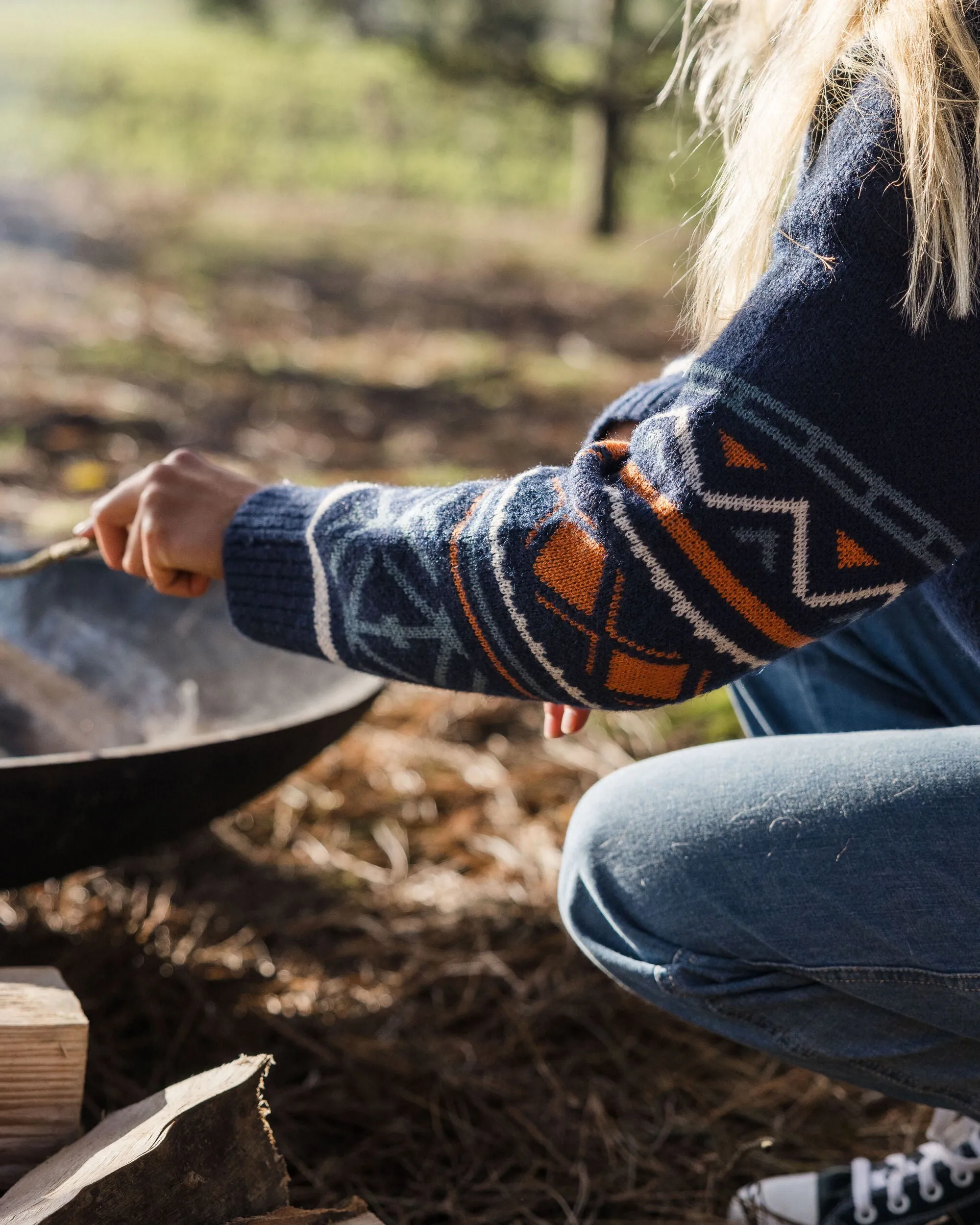 Eco-Friendly Knit Pullover