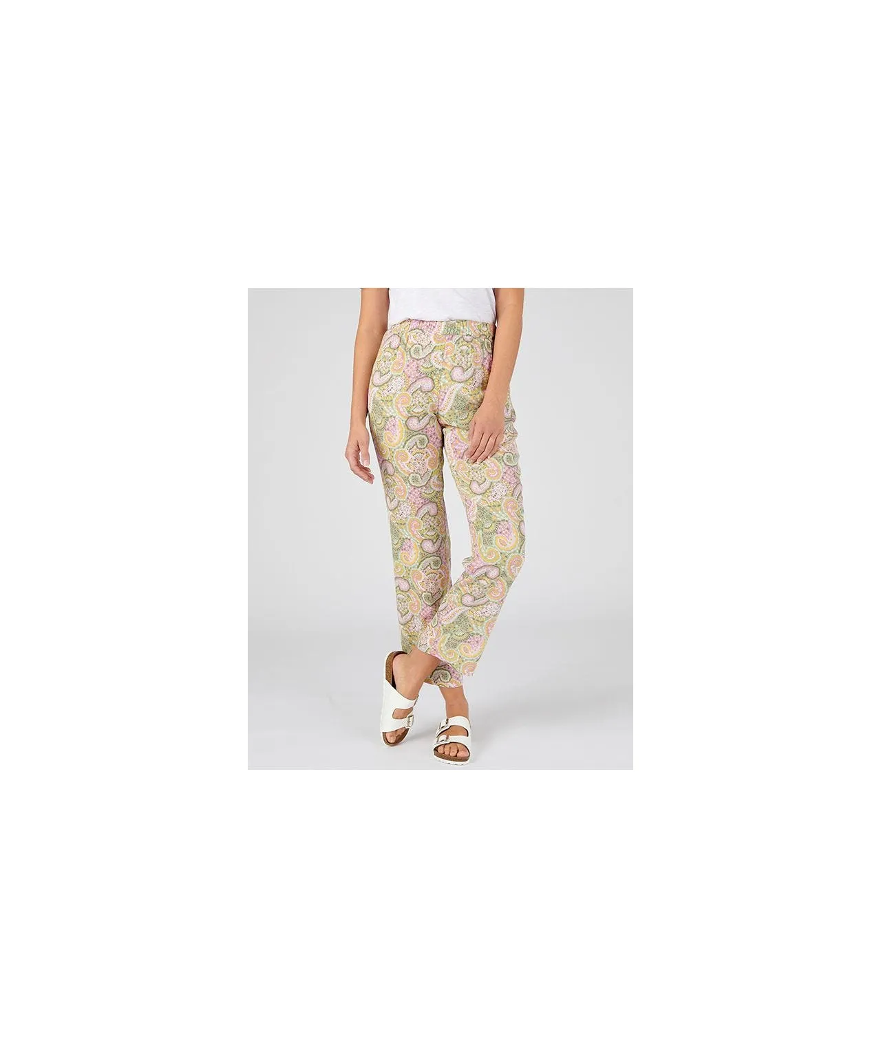 Elegant Paisley Trousers for Women