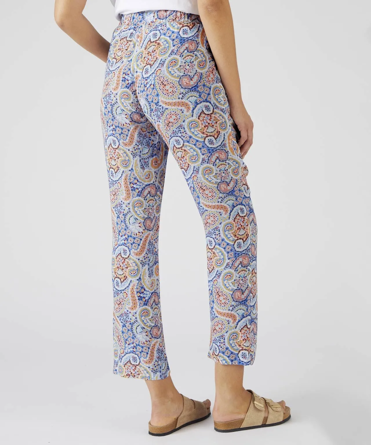 Elegant Paisley Trousers for Women