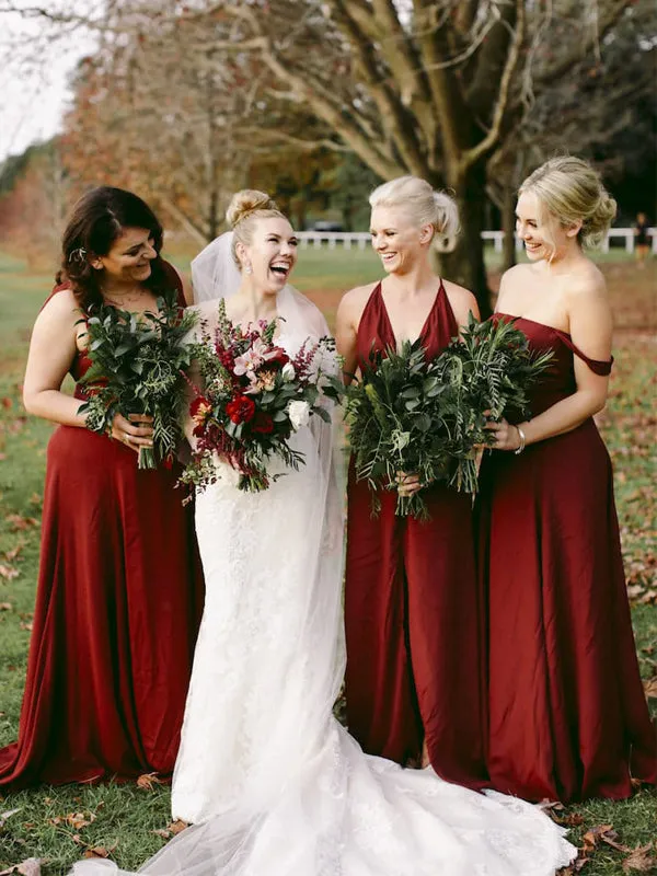 Elegant Satin Bridesmaid Dresses - DB10626