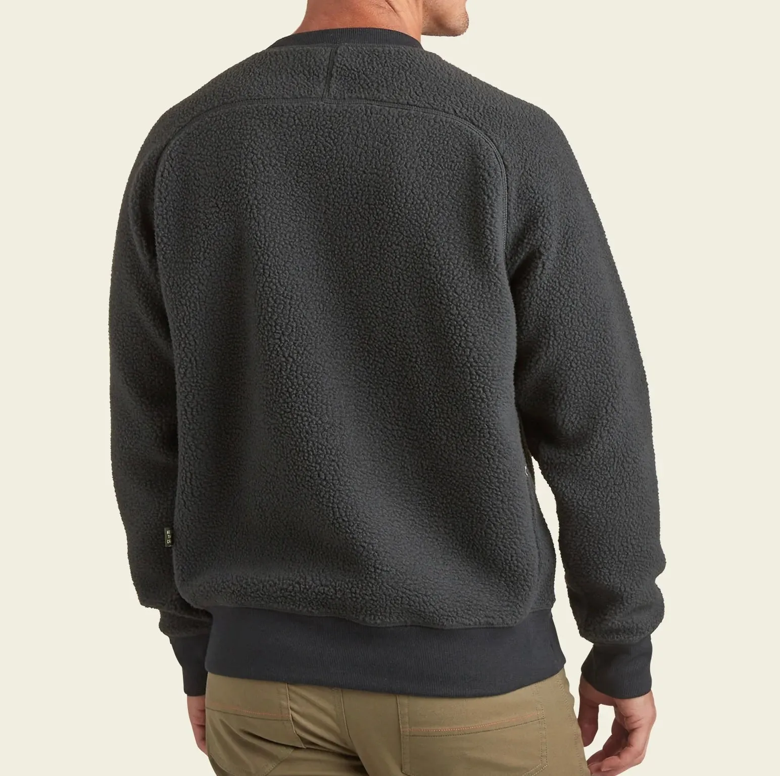 Eleos Black Fleece Crewneck