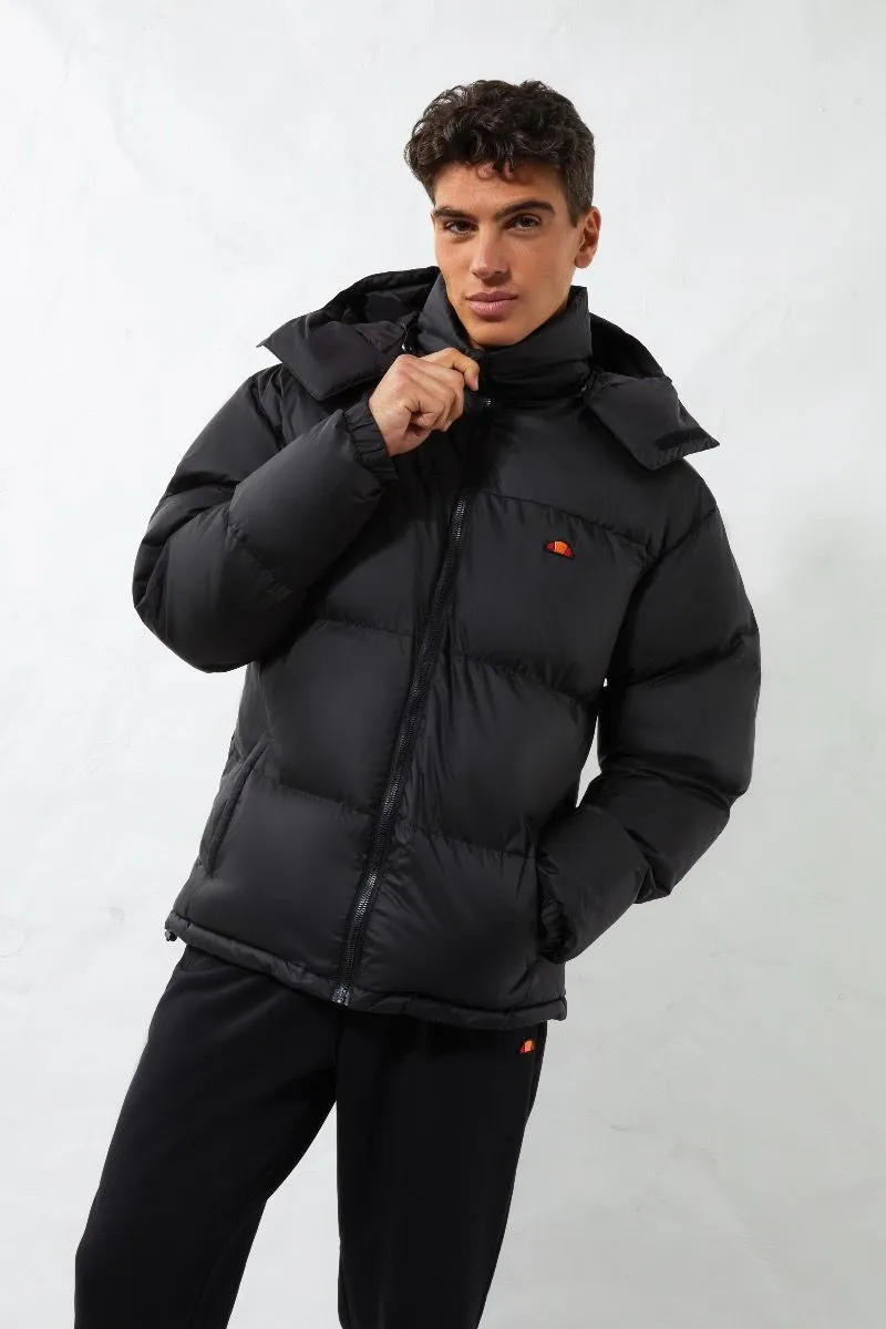 Ellesse Black Dappiani Padded Jacket