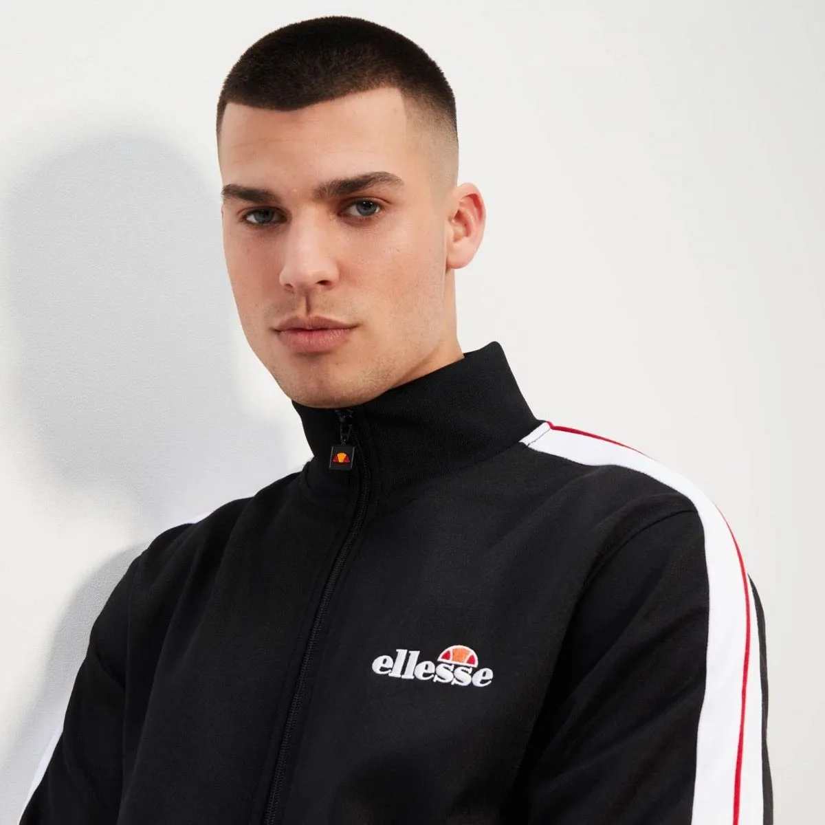 Black Ellesse Giandoso Track Jacket