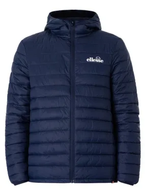 Navy Ellesse Hooded Mazzini Padded Puffer Jacket