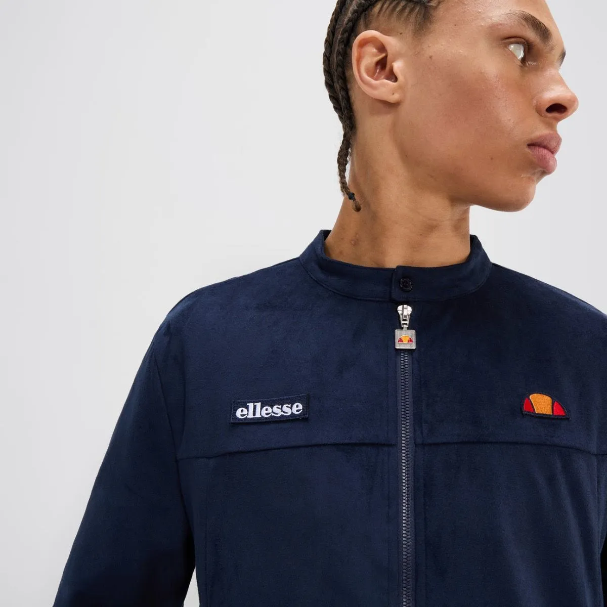 Navy Ellesse Perugia Track Jacket