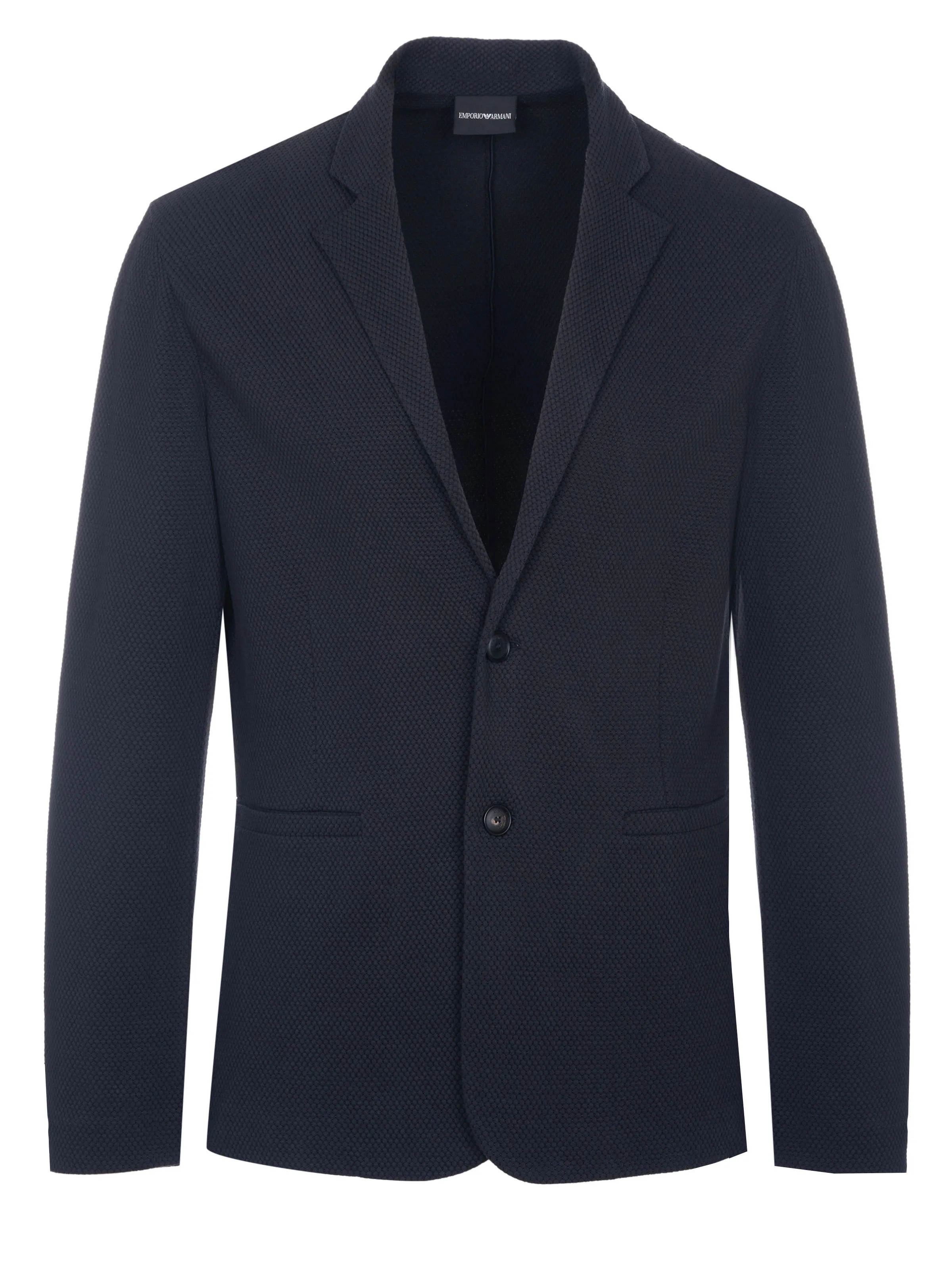 Dark Blue Emporio Armani Suit Jacket.