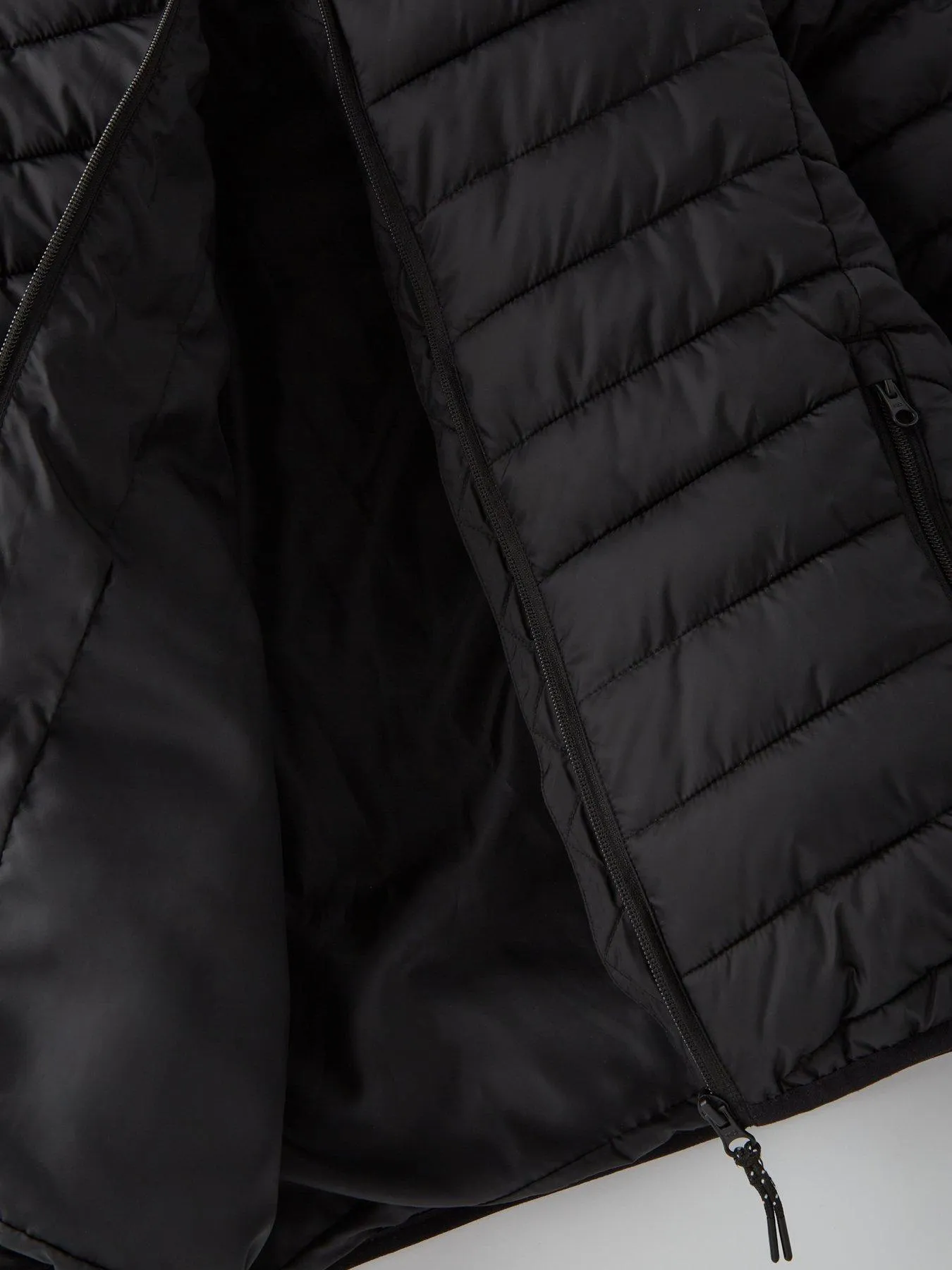 Boys Black Padded Coat - Daily Wear