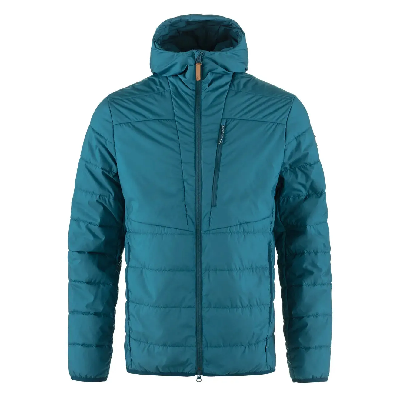 Fjallraven Keb Padded Hoodie Deep Sea - Green - Men