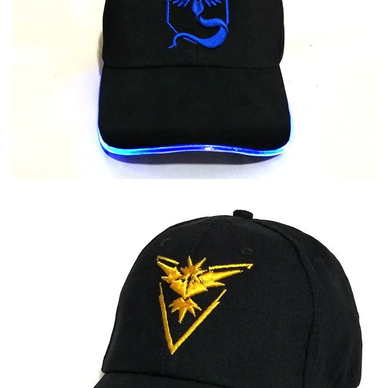 Glow-In-The-Dark LED Baseball Cap