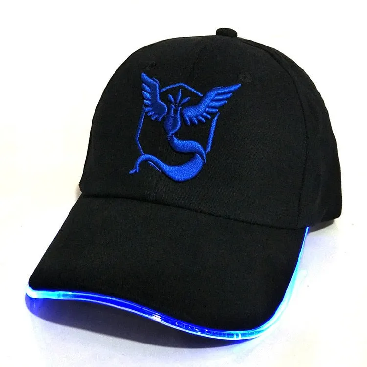 Glow-In-The-Dark LED Baseball Cap