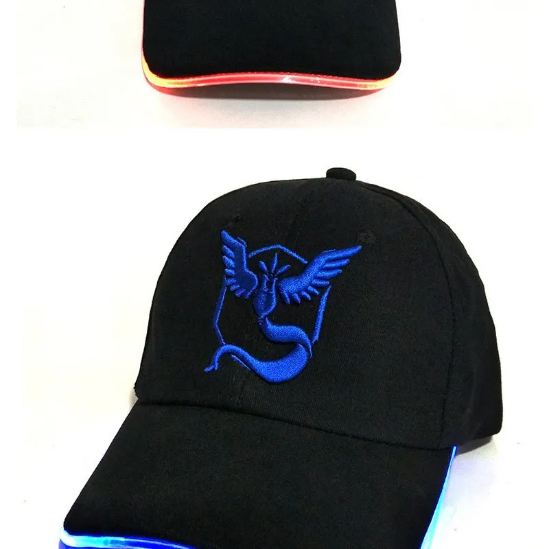 Glow-In-The-Dark LED Baseball Cap