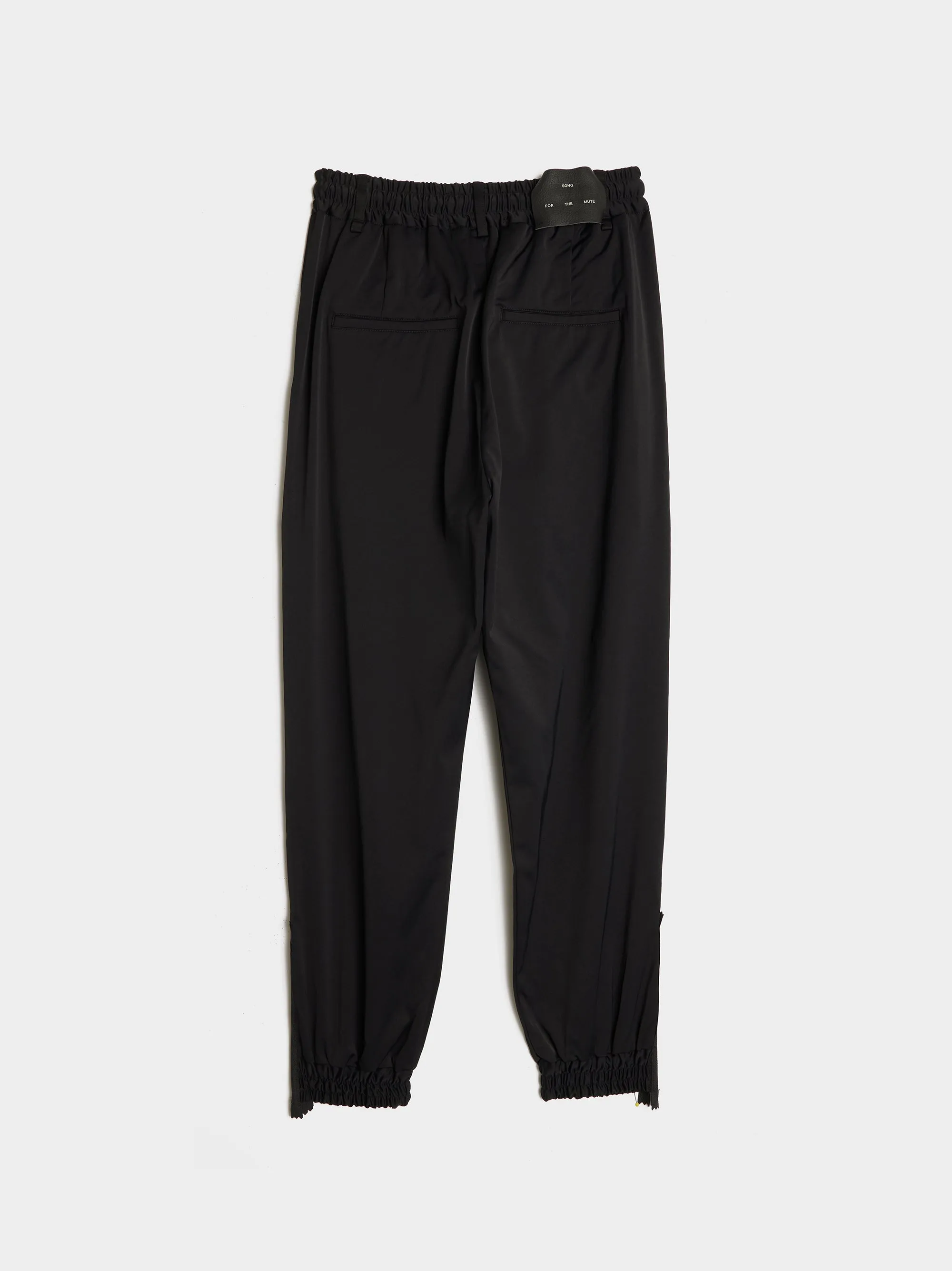 Golay Black Satin Sport Pant