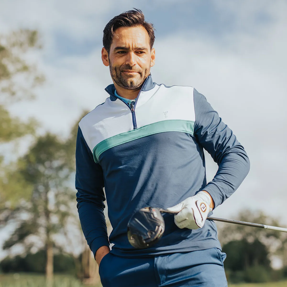 GOLFINO Men's Golf Tech Midlayer