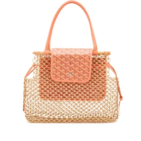 Goyard Coral Chevroches Aligre Bag