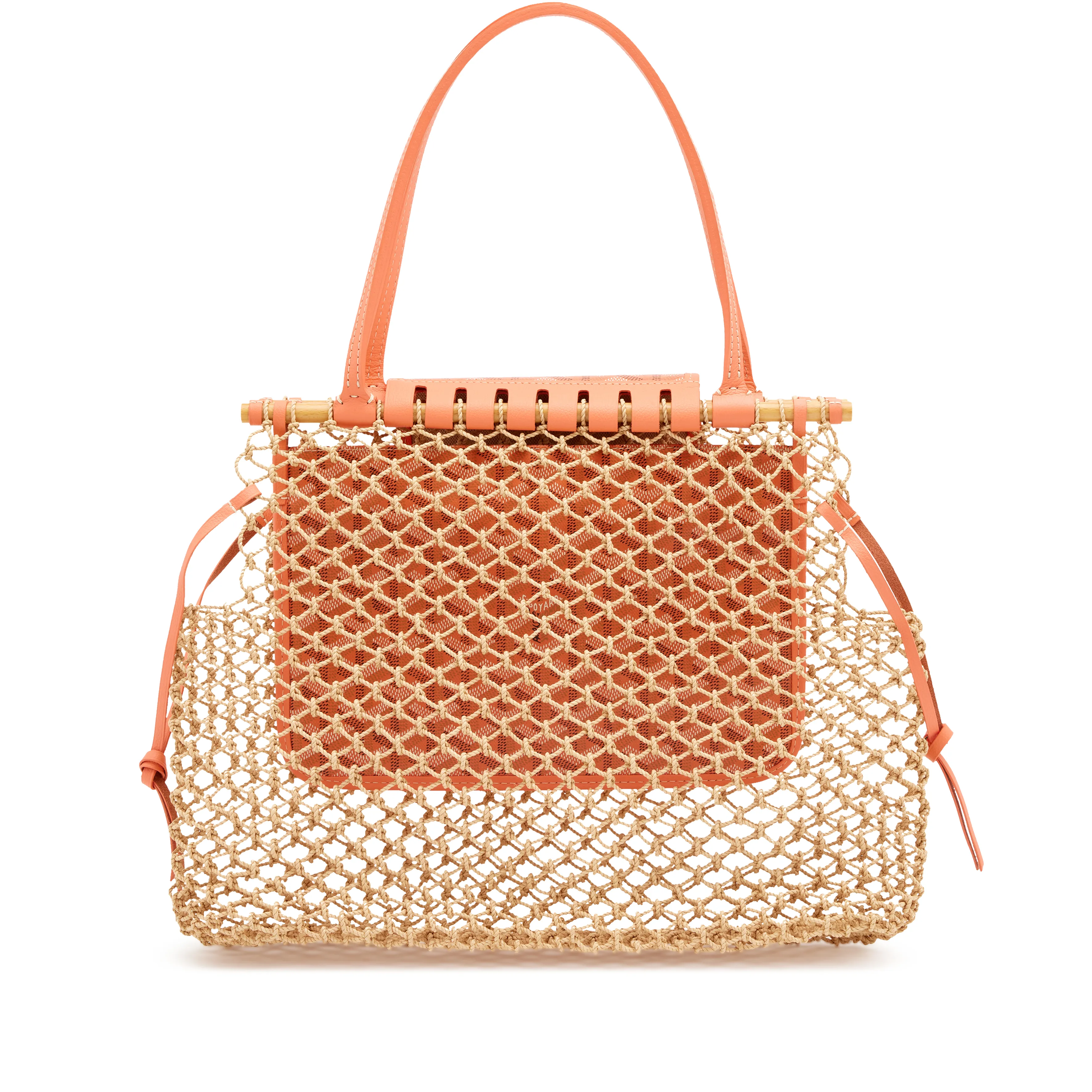 Goyard Coral Chevroches Aligre Bag