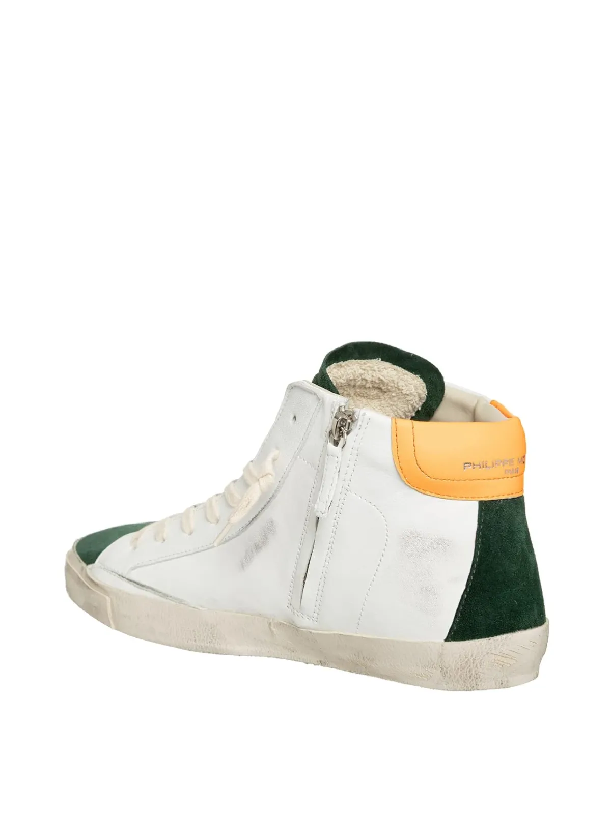 Green Mixage Philippe Model Sneaker.