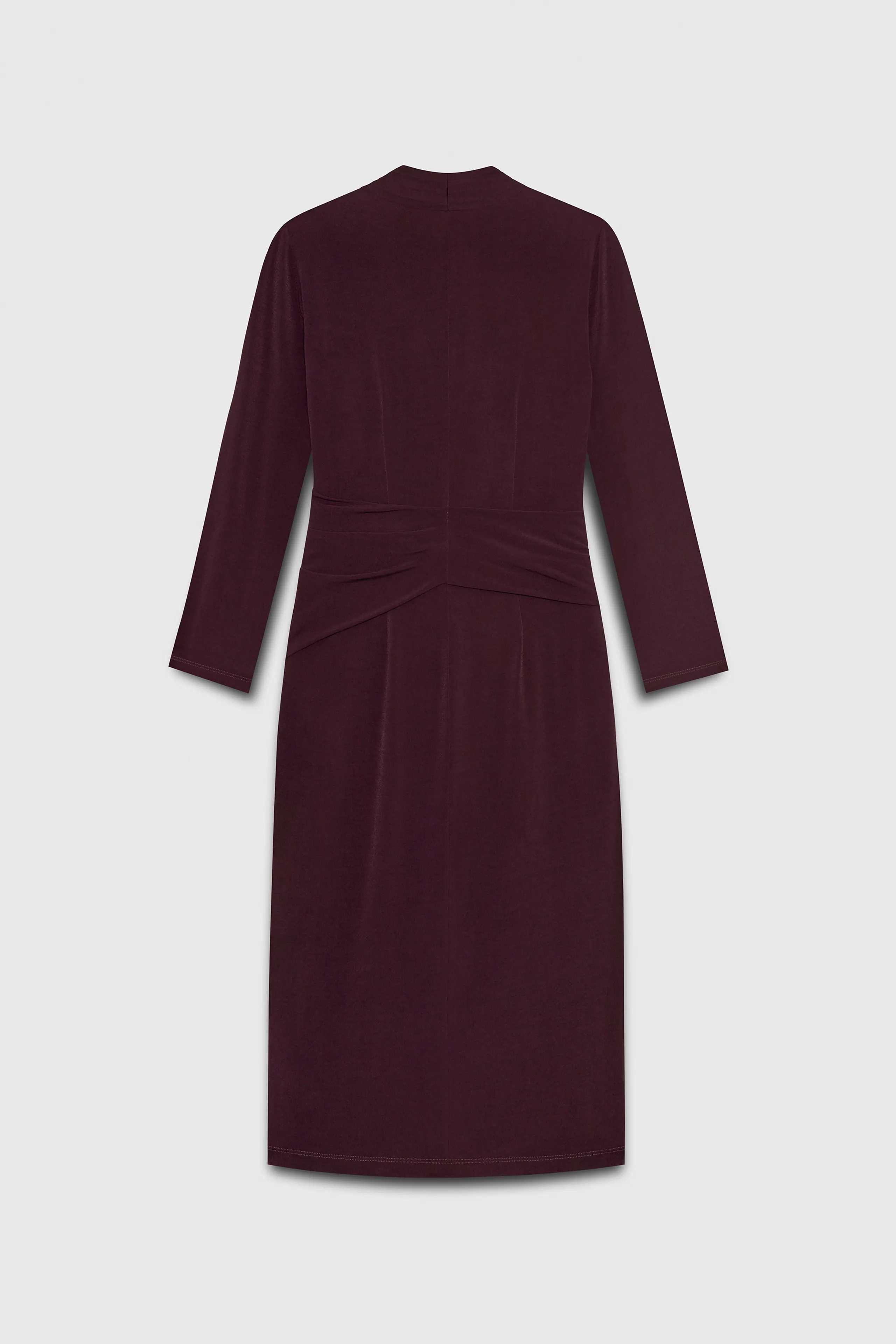 Plum Jersey Greenwich Dress