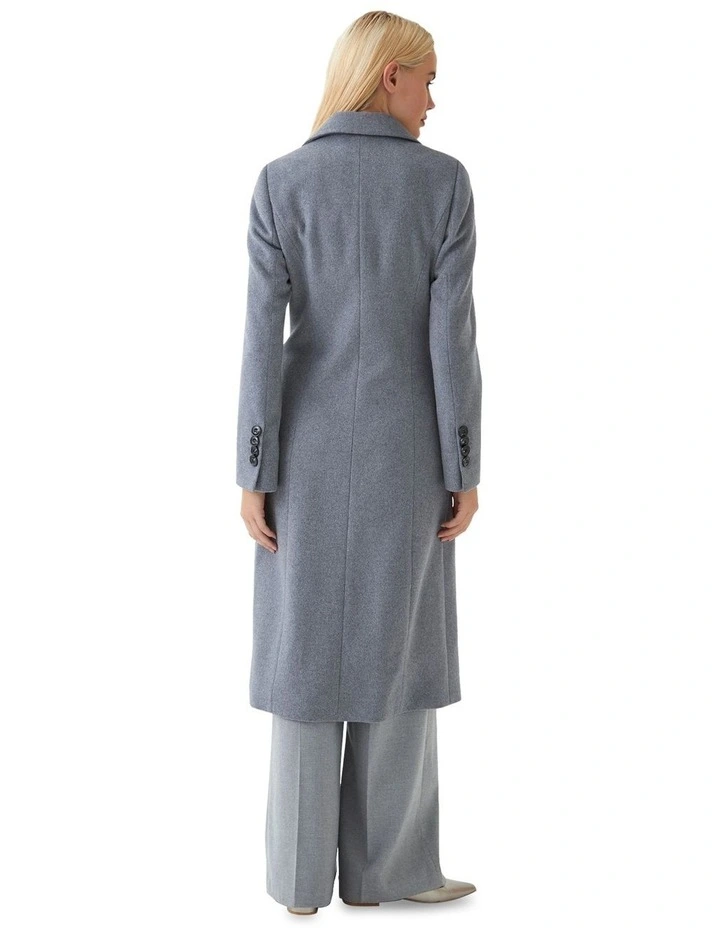 Grey Lily Wool Coat - Shop Now