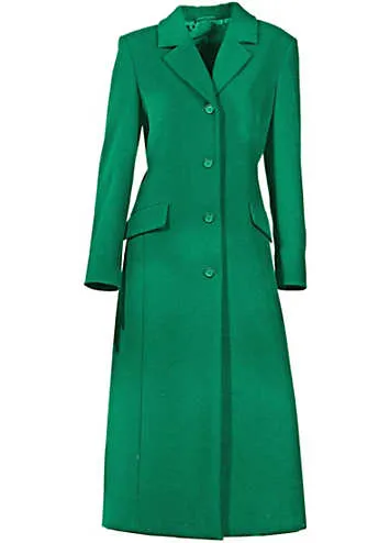 Heine Longline Wool Blend Coat Grattan
