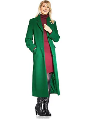 Heine Longline Wool Blend Coat Grattan
