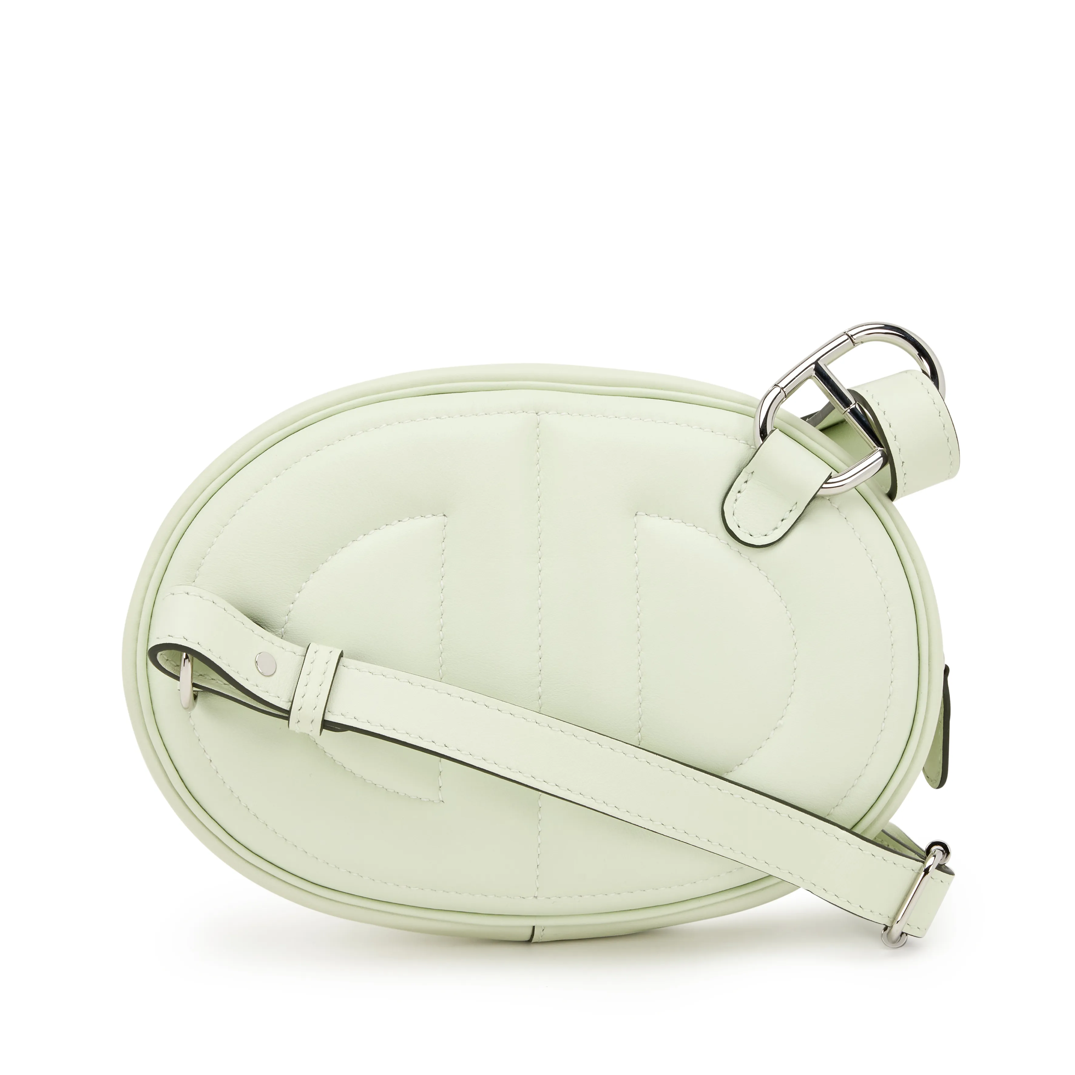 Hermès Vert Fizz Swift In-the-loop Belt Verso Palladium Hardware Bag