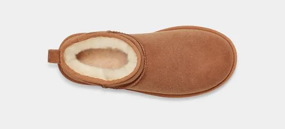 Hollistercomfortshoes Ugg W Classic Ultra Mini Chestnut