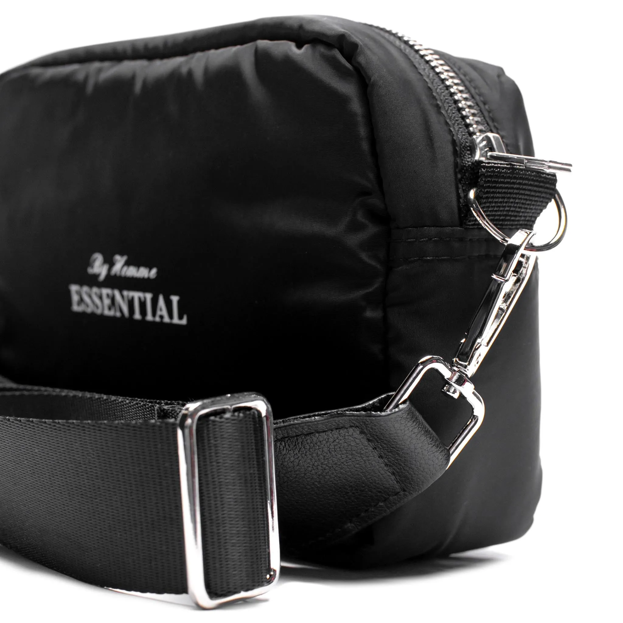 'HOMME+ 'ESSENTIAL' By Homme Side Bag Black' -> 'Homme Essential Side Bag Black'