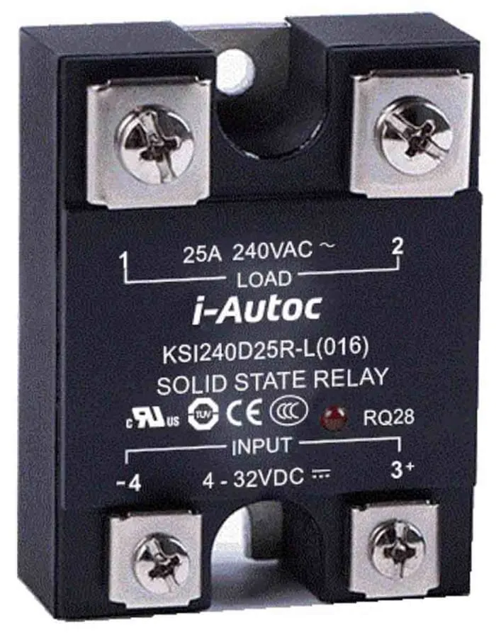 i-Autoc KSI Series Solid State Relay, 100 A Load, Panel Mount, 530 V ac Load, 32 V dc Control