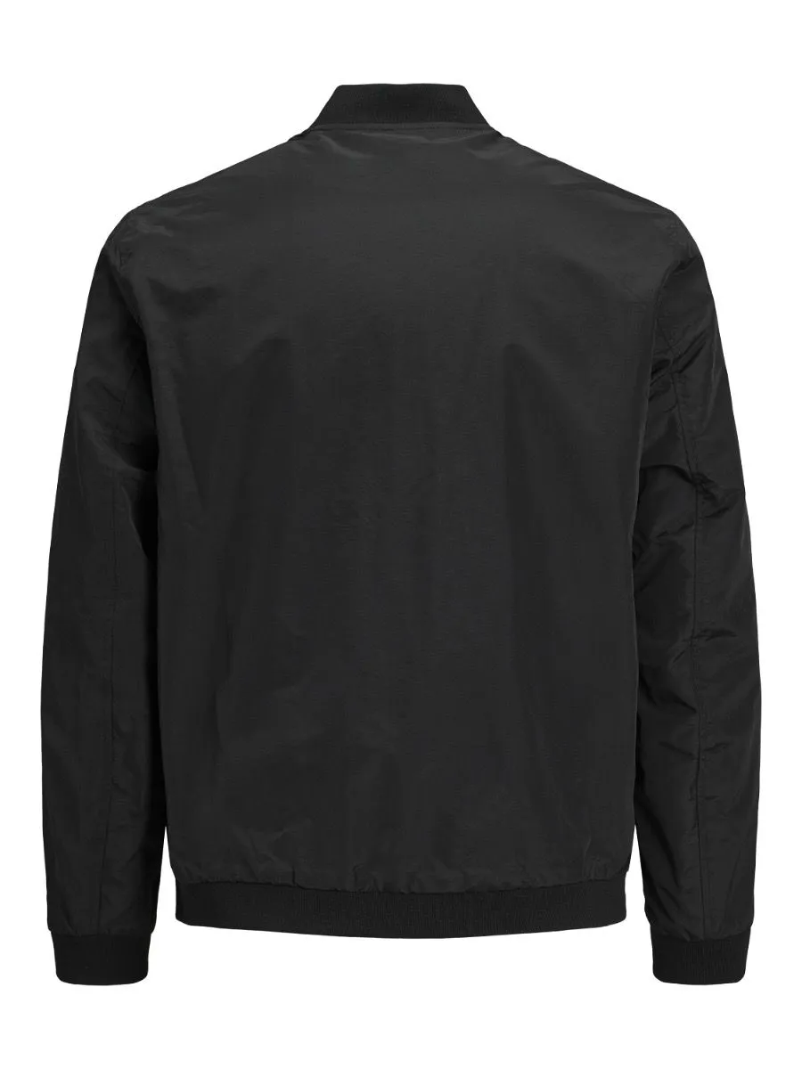 Black Bomber Jacket by Jack & Jones