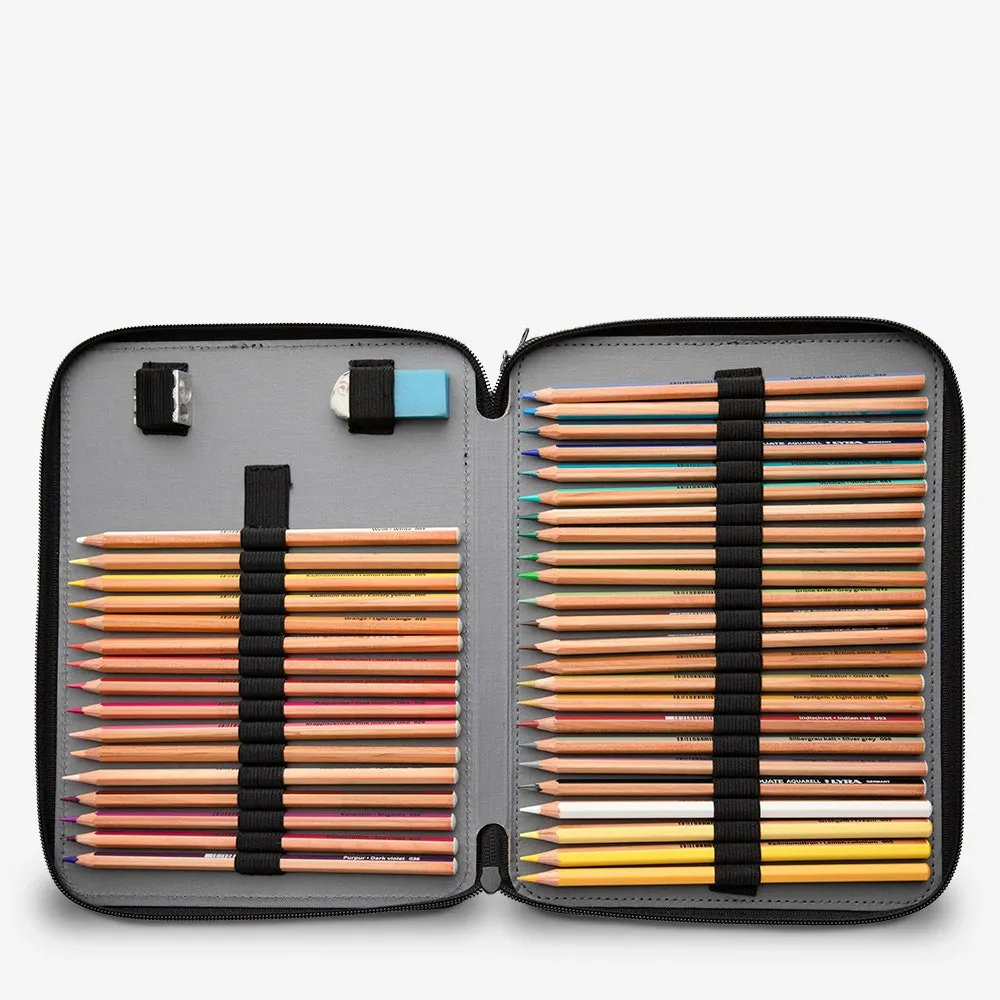 Jackson's : Black Pencil Case : Holds up to 142 Standard Pencils