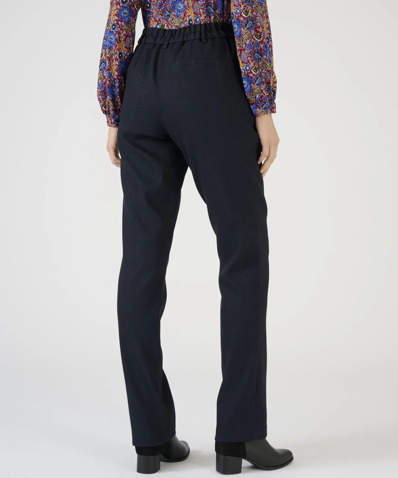 Jaquard Pattern Trousers