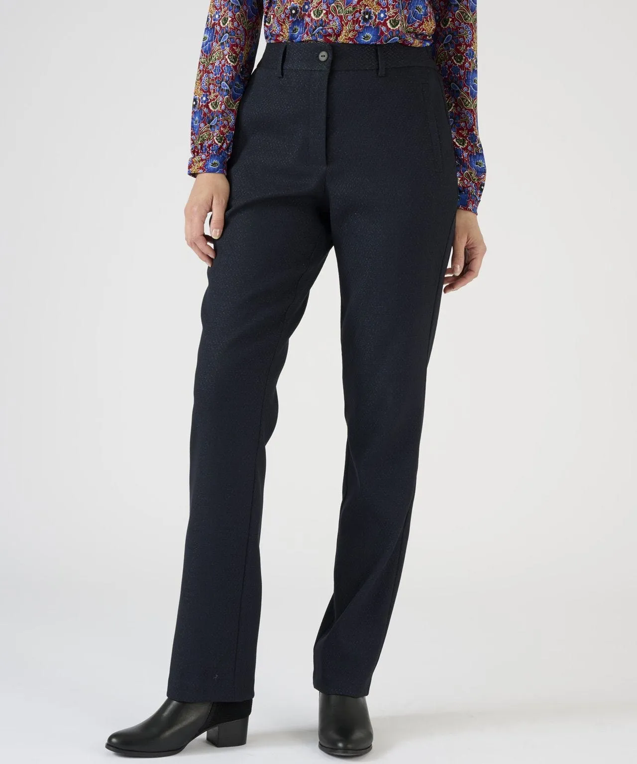 Jaquard Pattern Trousers