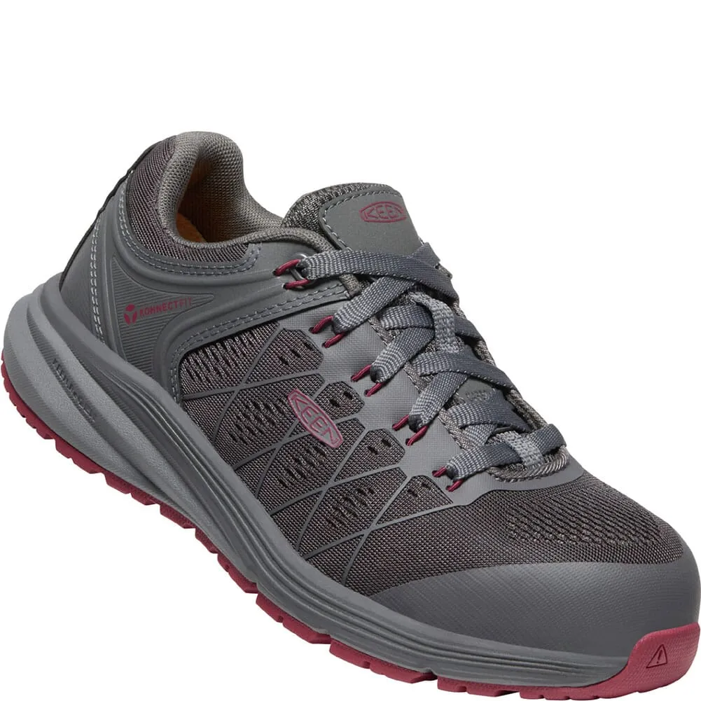 Magnet/Rhubarb KEEN Utility Women's Vista Energy EH Safety Shoes