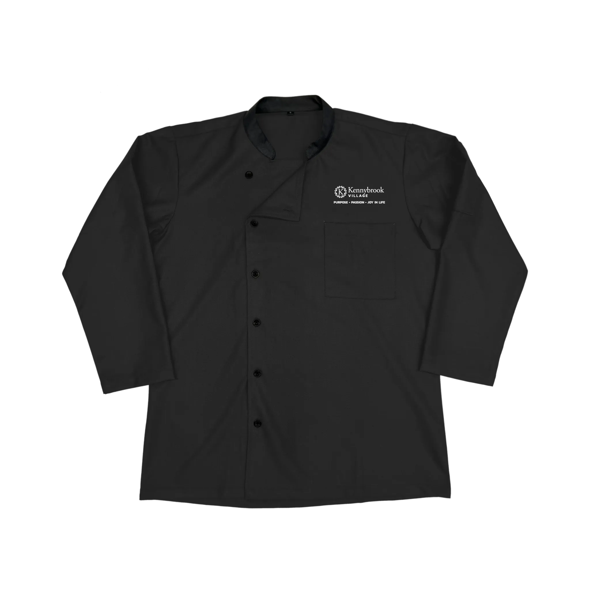 Kennybrook Village Black Chef Coat - Unisex