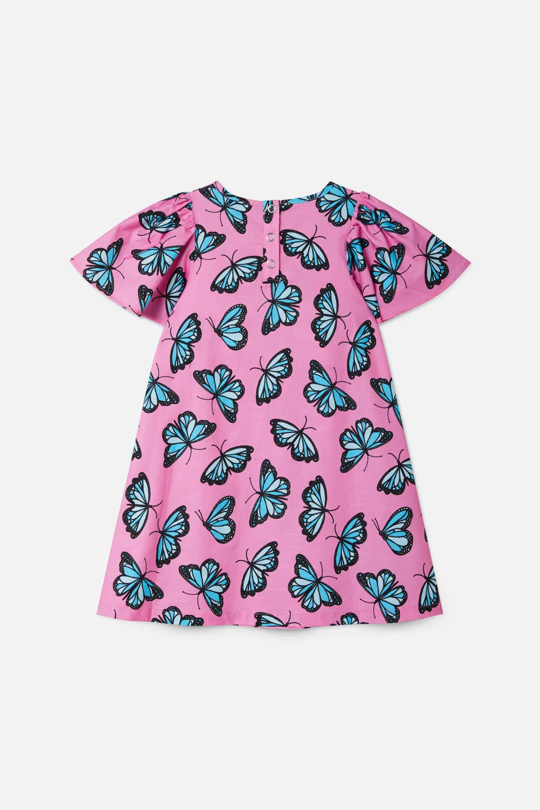 Kids Butterfly Print Dress