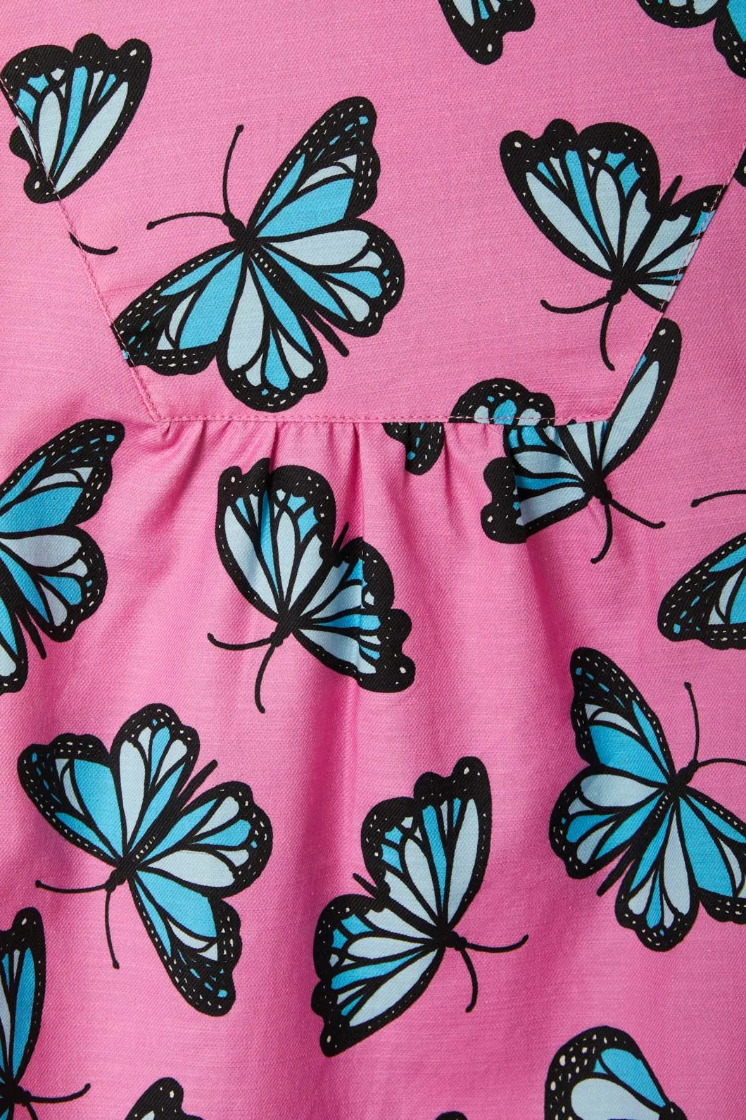 Kids Butterfly Print Dress