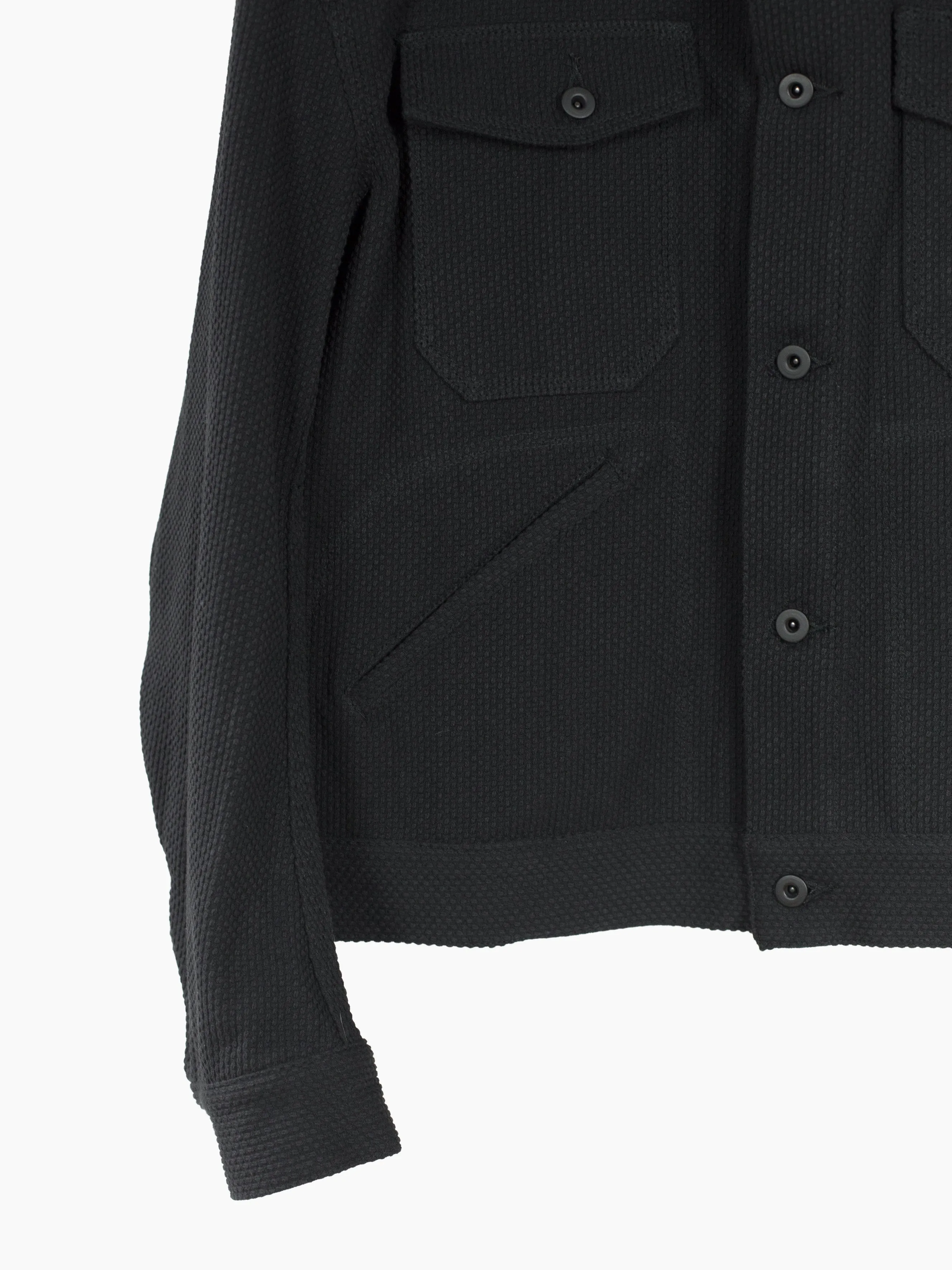 Kozaburo Sashiko Oversized Trucker Jacket for AW22