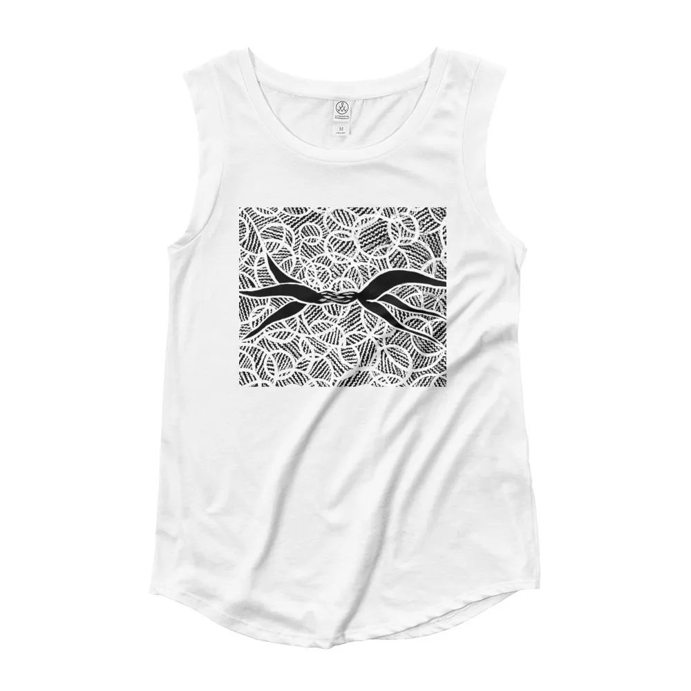 Temple of Love Ladies Cap Sleeve T-Shirt