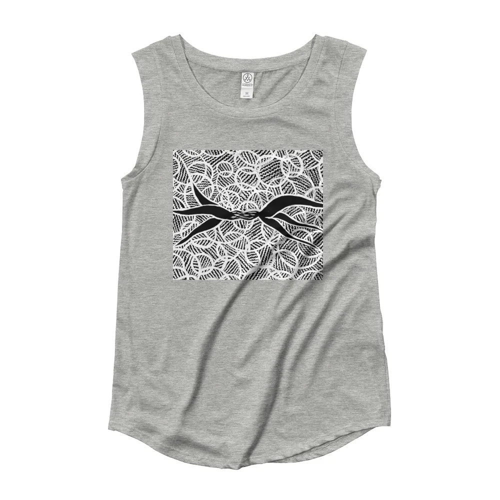 Temple of Love Ladies Cap Sleeve T-Shirt