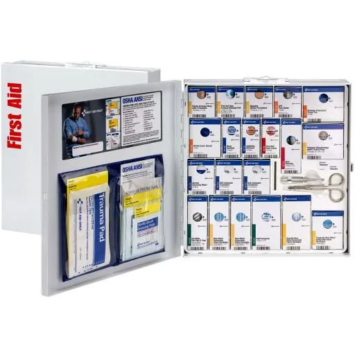 Large Metal SmartCompliance Food Service Cabinet, ANSI A+