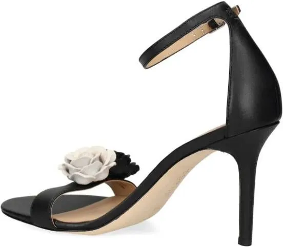 Lauren Ralph Lauren Allie 90mm Floral Sandals in Black