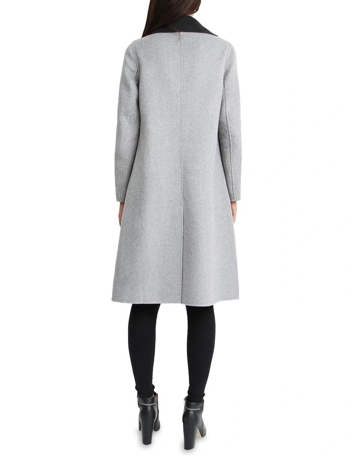 Lexington Wool Coat Two-Tone Blend