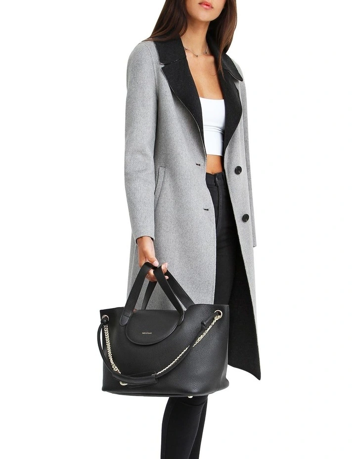 Lexington Wool Coat Two-Tone Blend