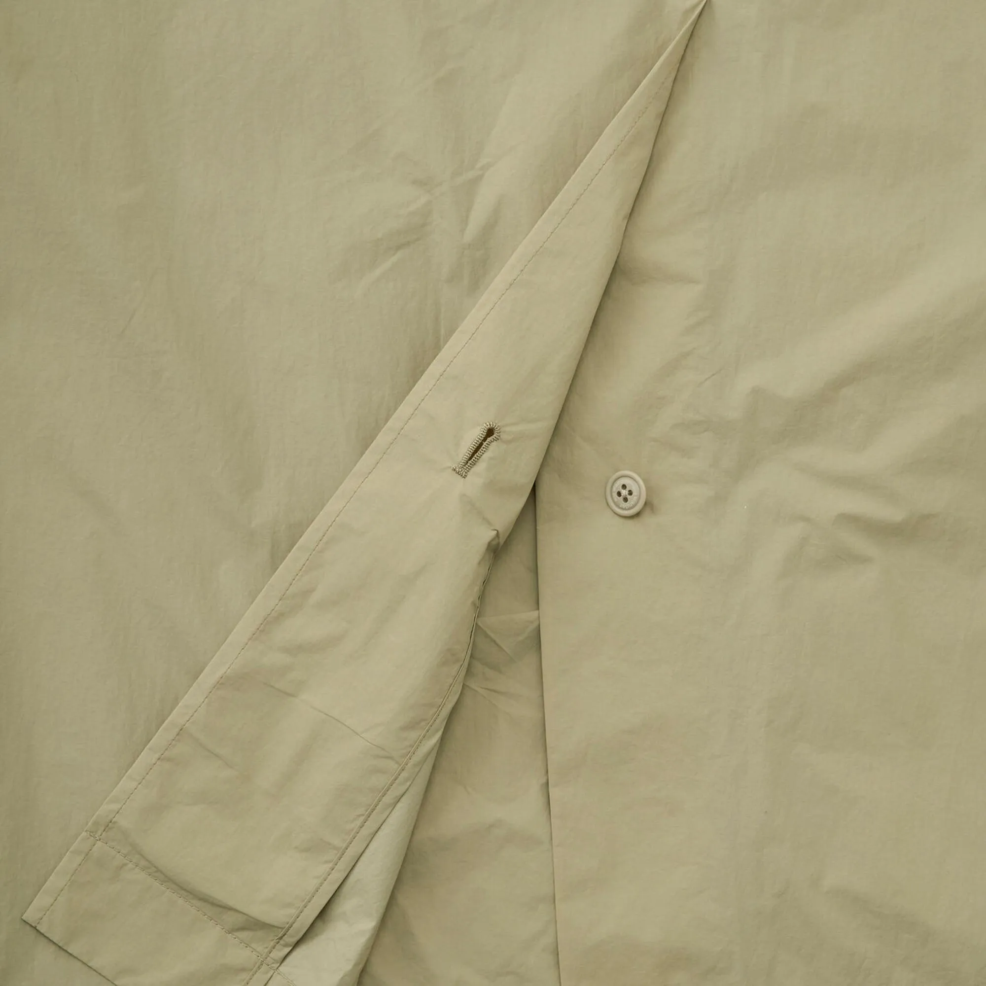 Light Beige Water Repellent Coat