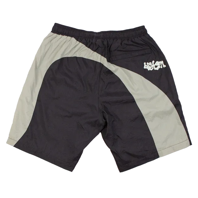 Rainbow Walk Shorts Black Listen