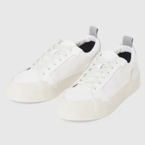 White Canvas Shoes by Lyle & Scott