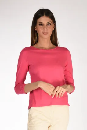 Majestic Filatures Paris Tshirt M. 3-4 Fuchsia Women