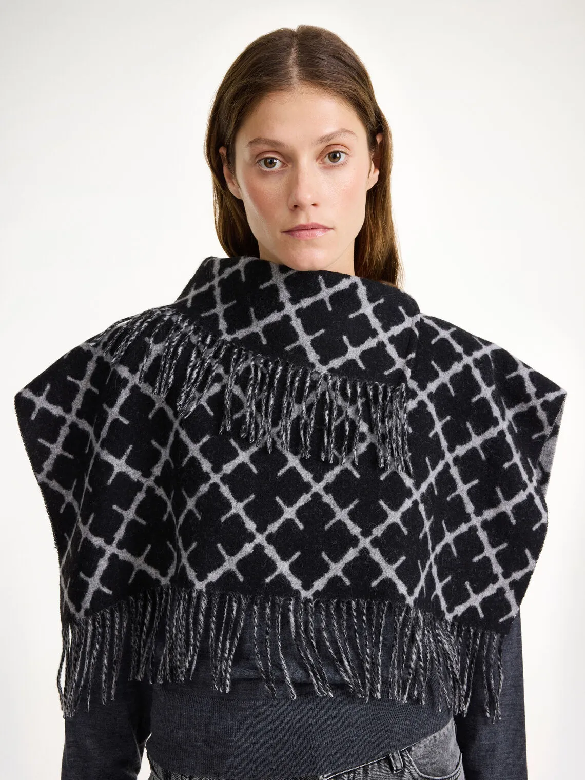 Malene Birger Turtleneck Wool Neck Warmer