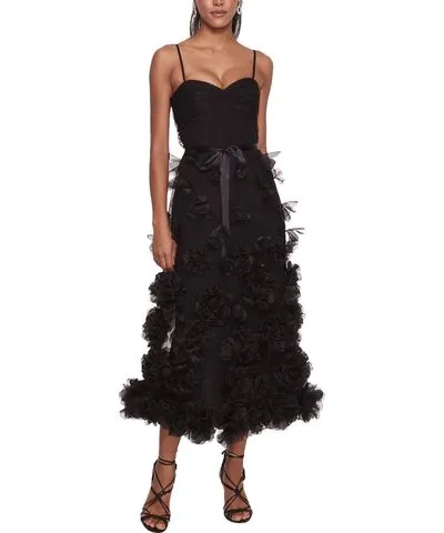 Sweetheart Neck Dress by Marchesa Notte