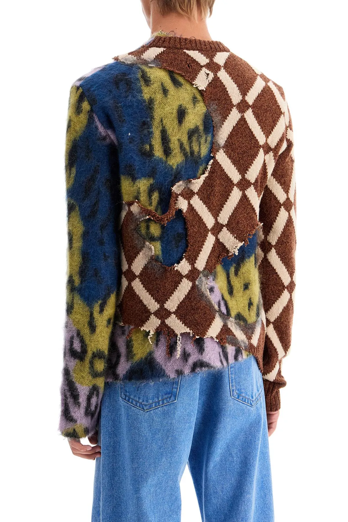 Marni Wool Mohair Multicolor Two In One